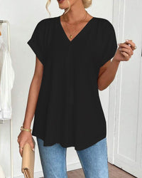 MILEIA | Relaxed Tee (Almost sold out) - Black