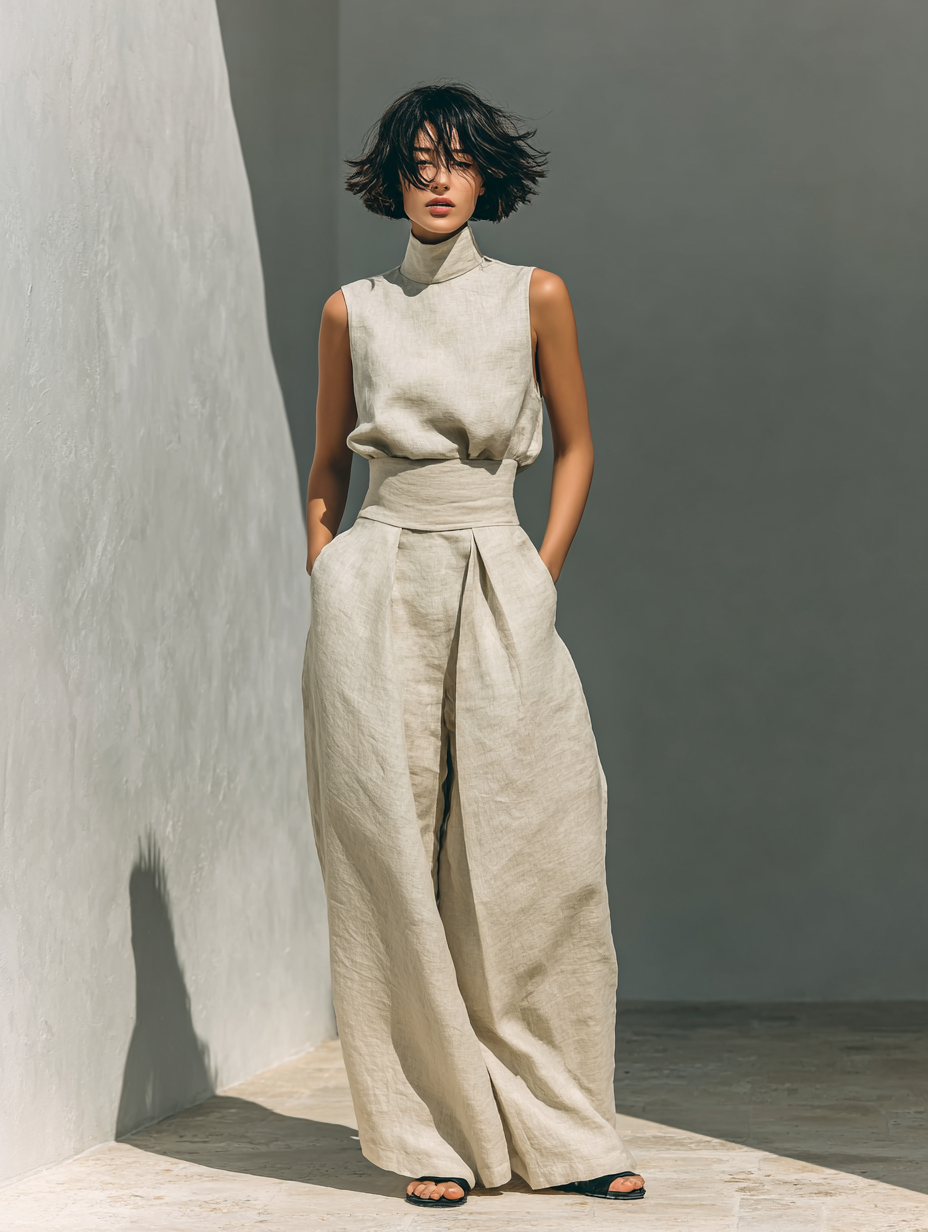 Een minimalistische set voor dames