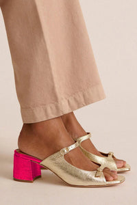Rita - Riviera Elegance Sandals - Gold