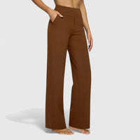 Jasmynne | Women Comfortable Pants - Brown