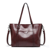 Laken | Women Spacious Everyday Crossbody Bag - Dark Brown