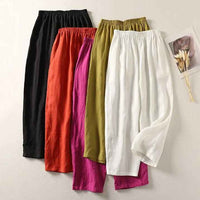Soft Linen Pants - Set of 5 - All Colors