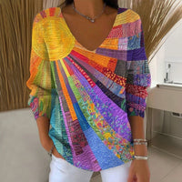 Colourful Vintage T-Shirt - Multicolor