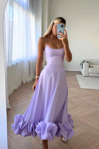 Eliana™ | Chic Animal Dress - Purple