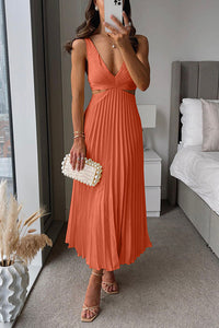 Alice™ | Radiant Twist Dress - Orange