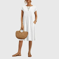 Mirabel™ | Elegant Spring Dress - White