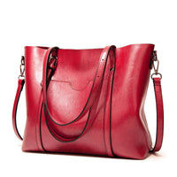 Laken | Women Spacious Everyday Crossbody Bag - Red