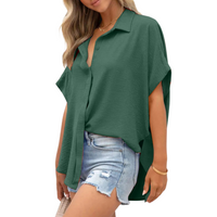 KAYCEE™ - Smart Casual Button Down Shirts - Army Green