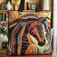 Handcrafted Bag | Mosaic Horse - 15" x 13.8"