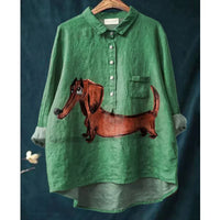 PAISLEY™ - Dog Art Shirt - S