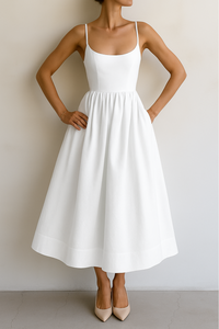 Tami™ | Elegant Summer Dress - White