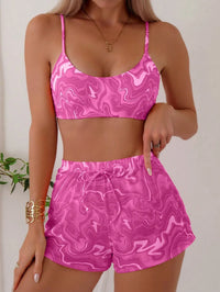 Marilyn | Women 3-Piece Supportive Swim Set - Pink