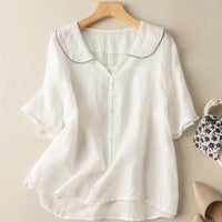 Aleaia™ | Women Elegant Blouse - White
