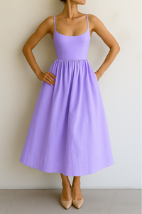 Tami™ | Elegant Summer Dress - Purple