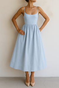 Tami™ | Elegant Summer Dress - Blue
