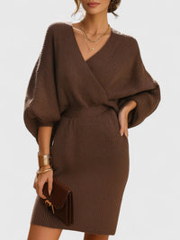 Fey | Comfortable Dress - Brown