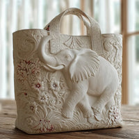 Handcrafted Bag | Elephant - 15" x 13.8"