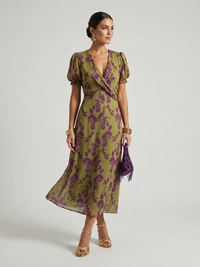 Virel | Relaxed Floral Midi Dress - Floral