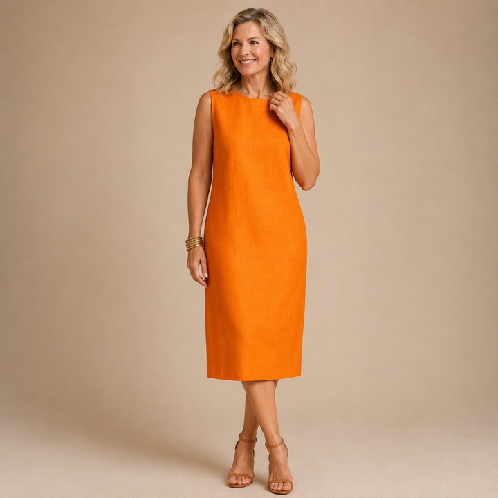 Maureen Midi Dress with pockets