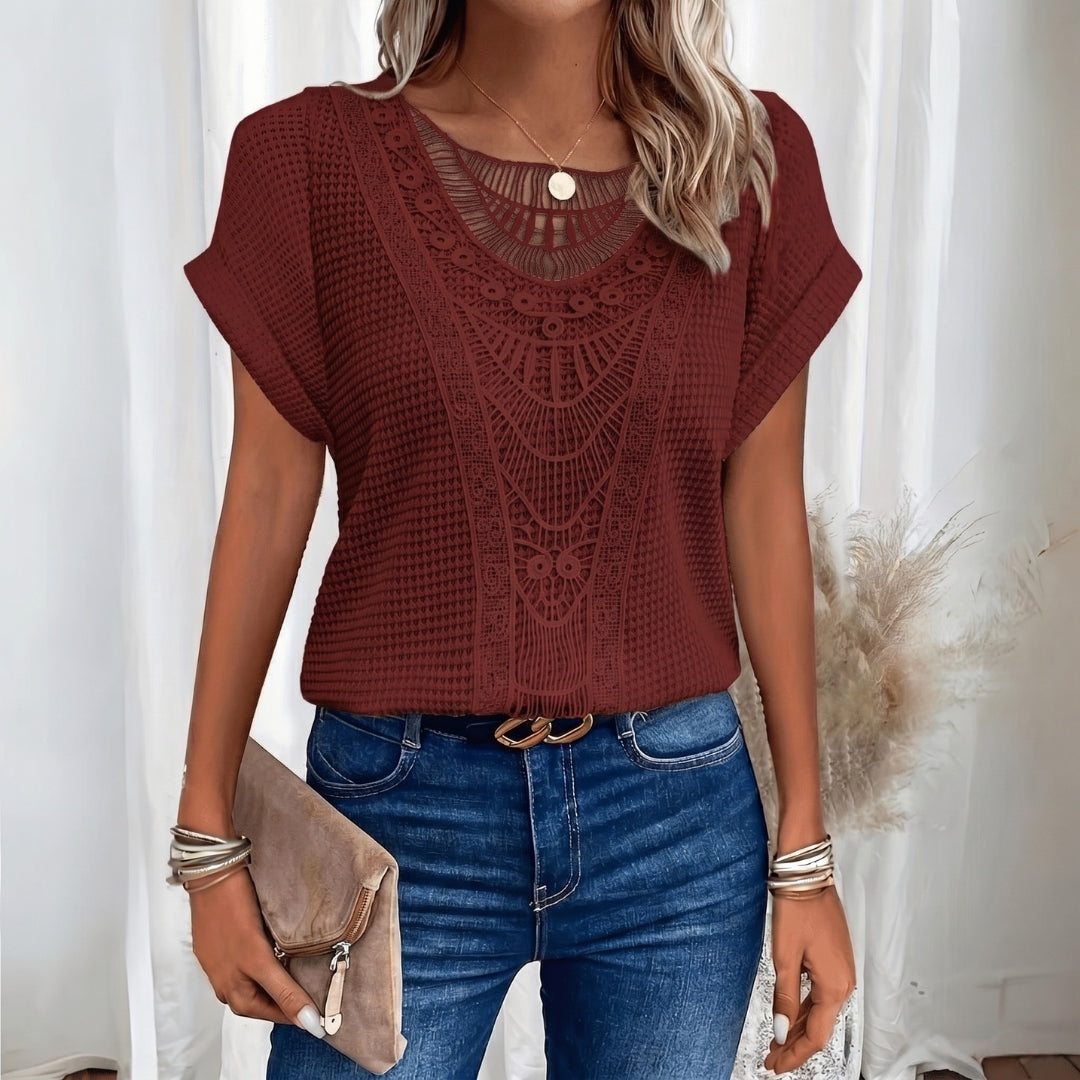 SHOPHIE | Elegant Ibiza Style Top