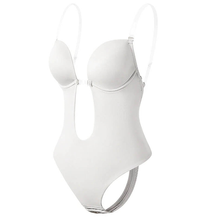 Lina - Diepe V-hals Backless Body Shaper