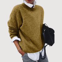 MARLA – RELAXED KNIT JUMPER - Khaki