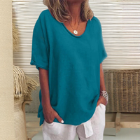 ELENA™ | Blissful Relaxed Top (RESTOCKED) - Turquoise