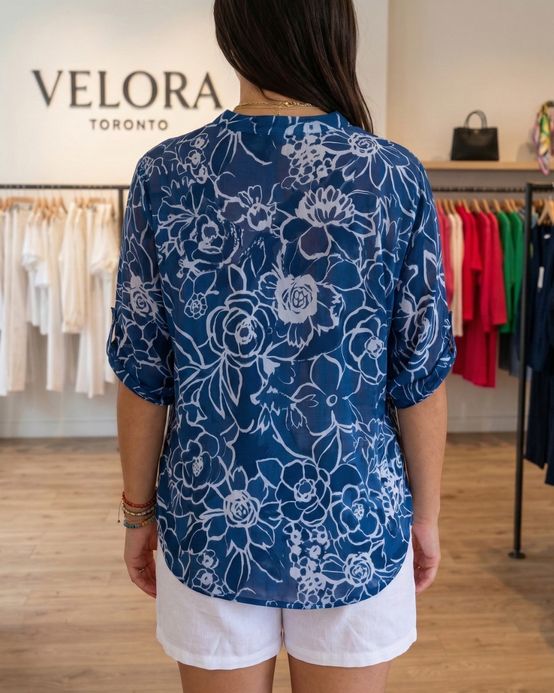 Chantal | Floral Print Blouse