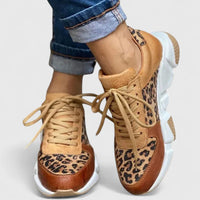 Pravira | Elegant Shoes for Pain-Free Walking - Leopard Brown