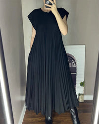 Leah Timeless Comfort Dress - Black