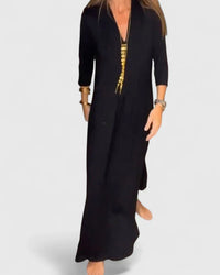 Serynahh | Elegant Women Maxi Dress - Black