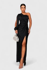 Alionessah | Elegant Women Maxi Dress - Black