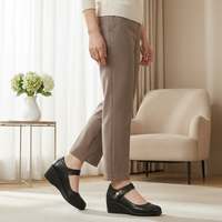 Lydia | Elegant Comfort Shoes with Supportive Mid-Heel - Black