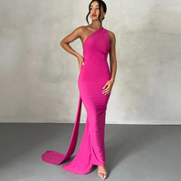 Karilyn™ | Elegant Sleeveless Evening Halter Bodycon Dress - Rose Red