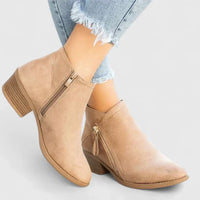 Seraphina | Sophisticated Women Boots - Beige