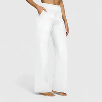 Ame | Elegant Women Pants - White