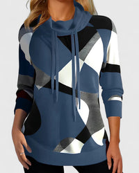 Thalynora | Comfortable Sweater - Blue