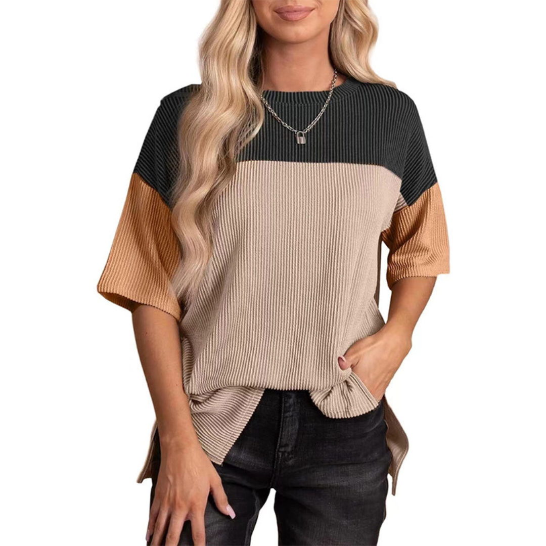 BRYNLUE™ | Casual Loose Fit Striped Summer Top