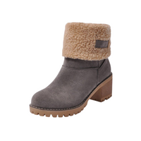 Hailey | Winter Women Boots - Grey
