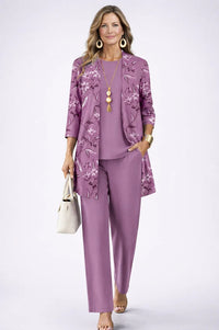 Margaret™ - 3-Piece Set - Purple