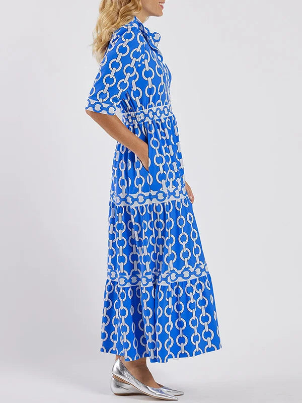 Alyana™ | Chain Link Women Midi Dress
