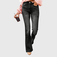 Ayla | Comfortable Women Stretch Pants - Black