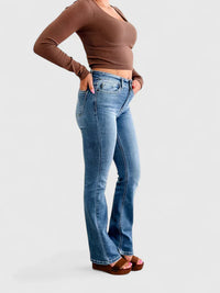 Eryzandra | Sohpisticated Women Pants - Medium Blue