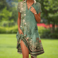 Firi | Chic Elegant Dress - Green (Almost sold out)