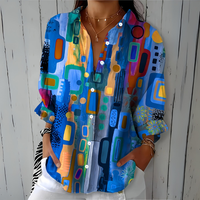 Theresa | Chic Elegant Blouse - Blue