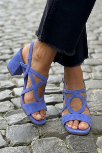Lyka - Vibrant Summer Sandals - Blue