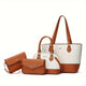 White With Brown