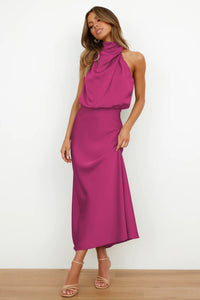 Violet™ | Sahara Draped Dress - Pink