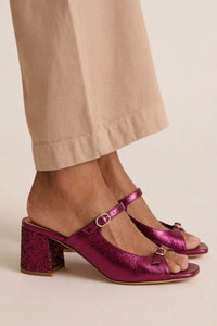 Rita - Riviera Elegance Sandals - Fucshia