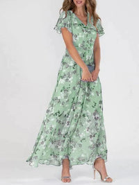 Jessa | Bloom Breeze Maxi - Green